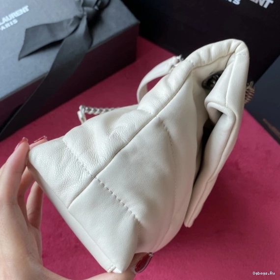 QUILTED LAMBSKIN PUFFER IN BAG SMALL YSL 0722